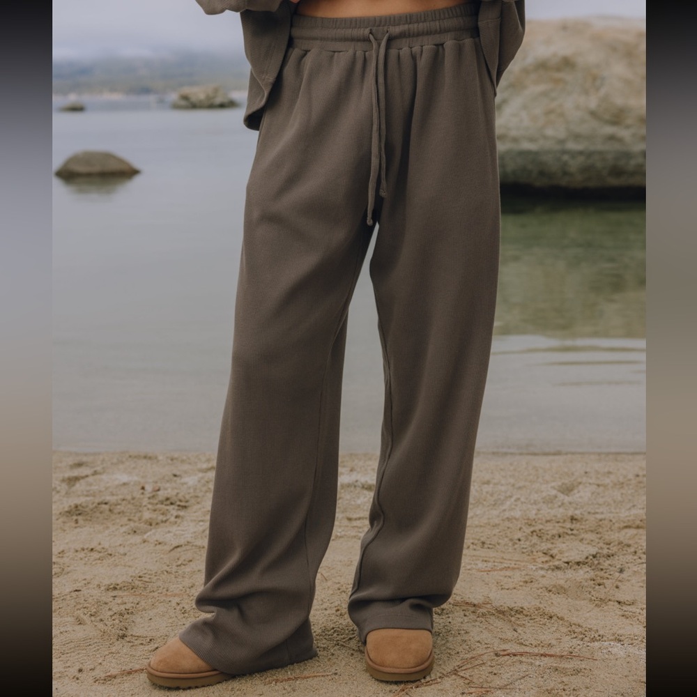 Daily Drills Thermal Resort Pants - Mocha